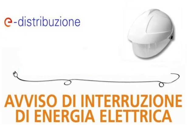 Interruzione energia elettrica