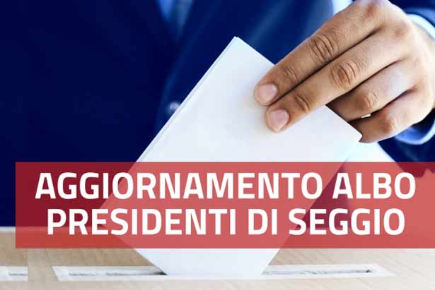 iscrizione albo presidenti di seggio