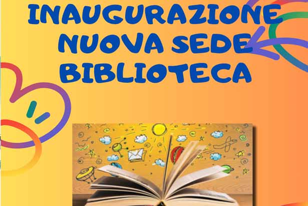 inaugurazione nuova sede biblioteca