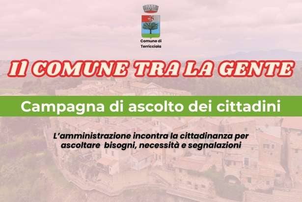 campagna di ascolto dei cittadini